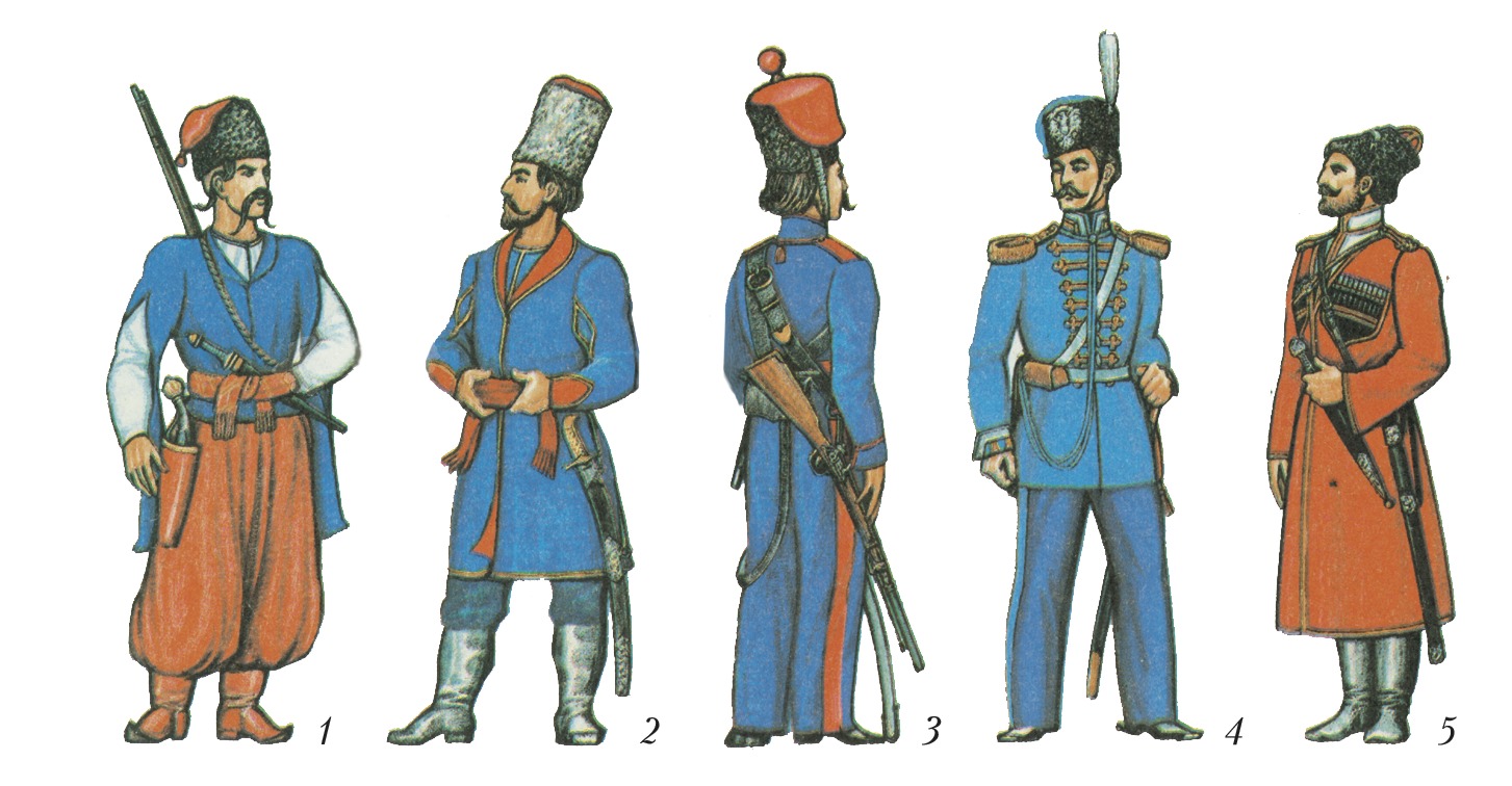 Форма одежды донских Казаков 17 век